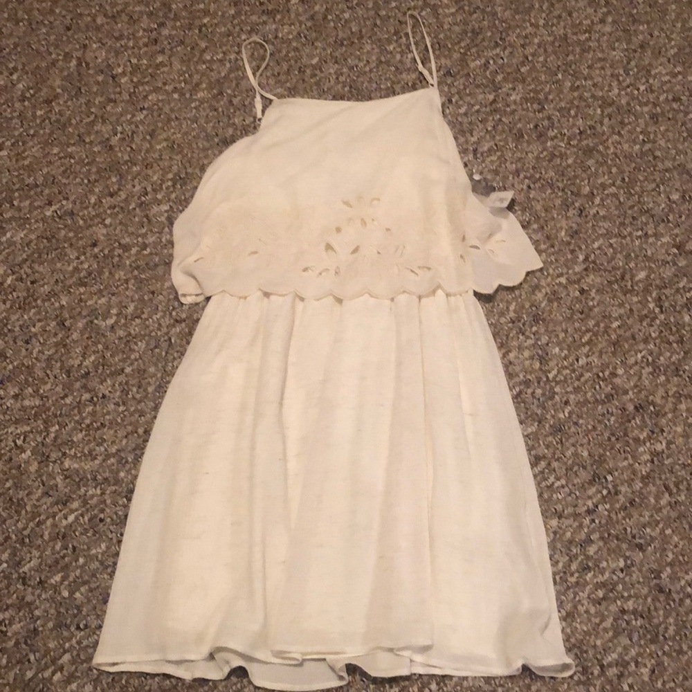 Apricot Lane Cream Dress Size Large